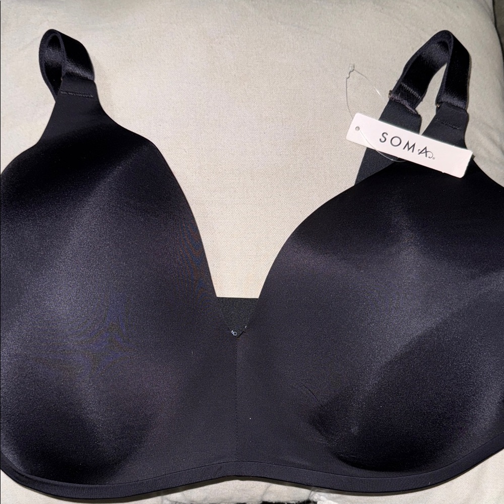 NWT Soma Elegant Black Bra